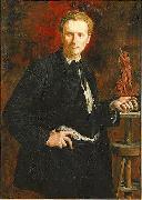 Ernst Josephson Allan osterlind, the Artist oil painting